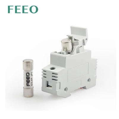 63A 1000V DC 1P 14x51 Fiús Teirmeach Córas PV Fuinneamh Gréine